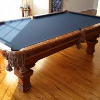 Pool Table Maple Burlwood 8 ft Professional